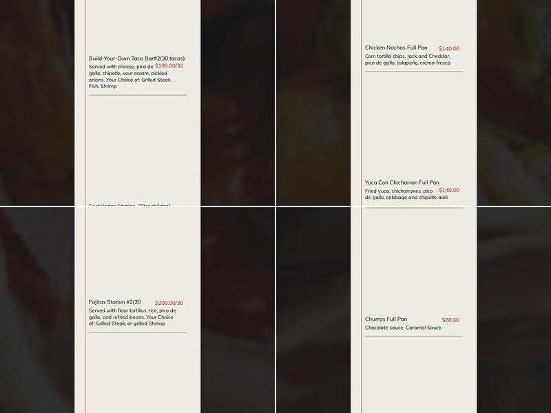 3 Amigos Bar and Grill Menu