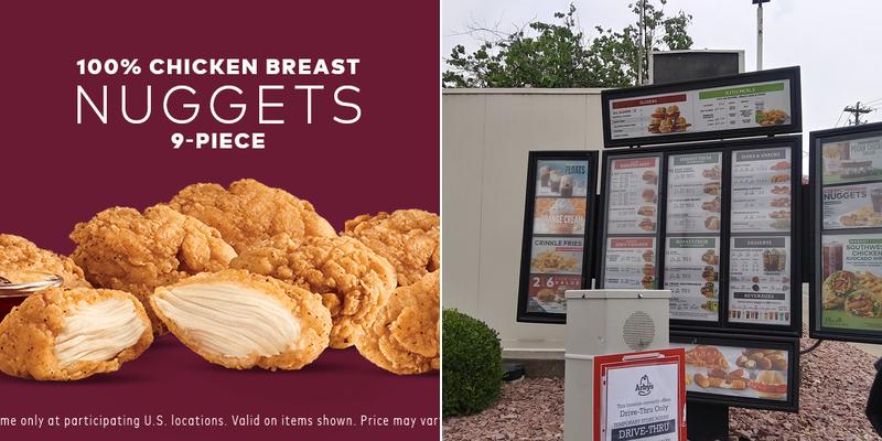 Arby's Menu