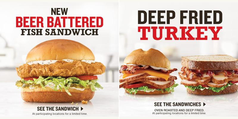Arby's Menu