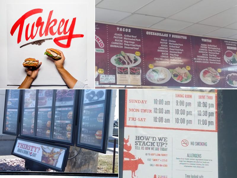 Arby's Menu