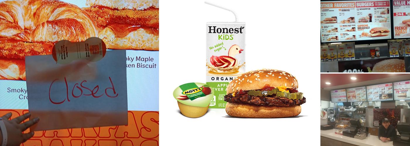 Burger King Menu