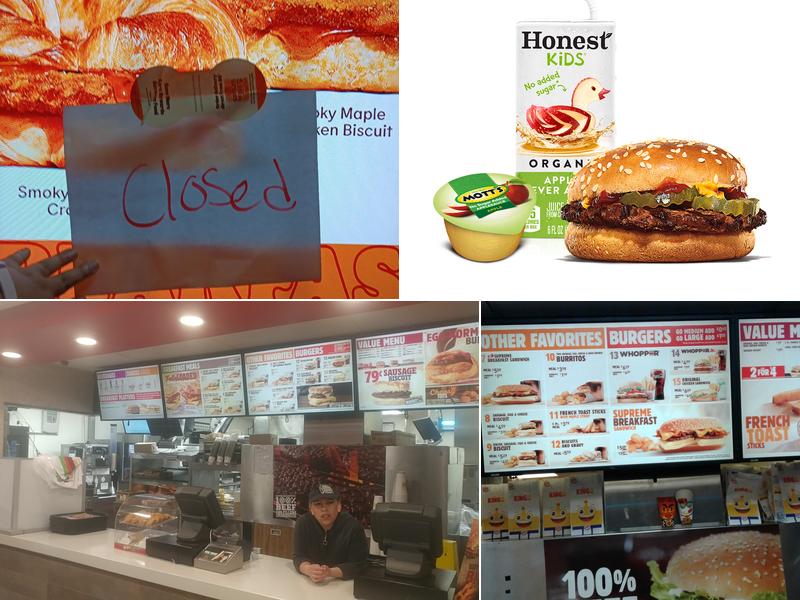 Burger King Menu