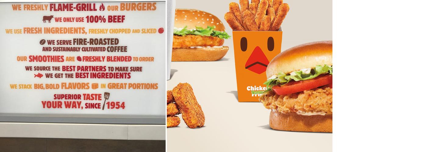 Burger King Menu