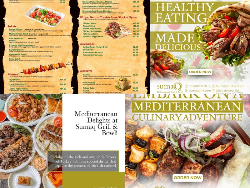 Sumaq Grill & Bowl Menu