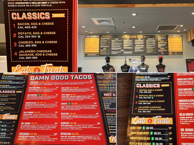 Torchy's Tacos Menu