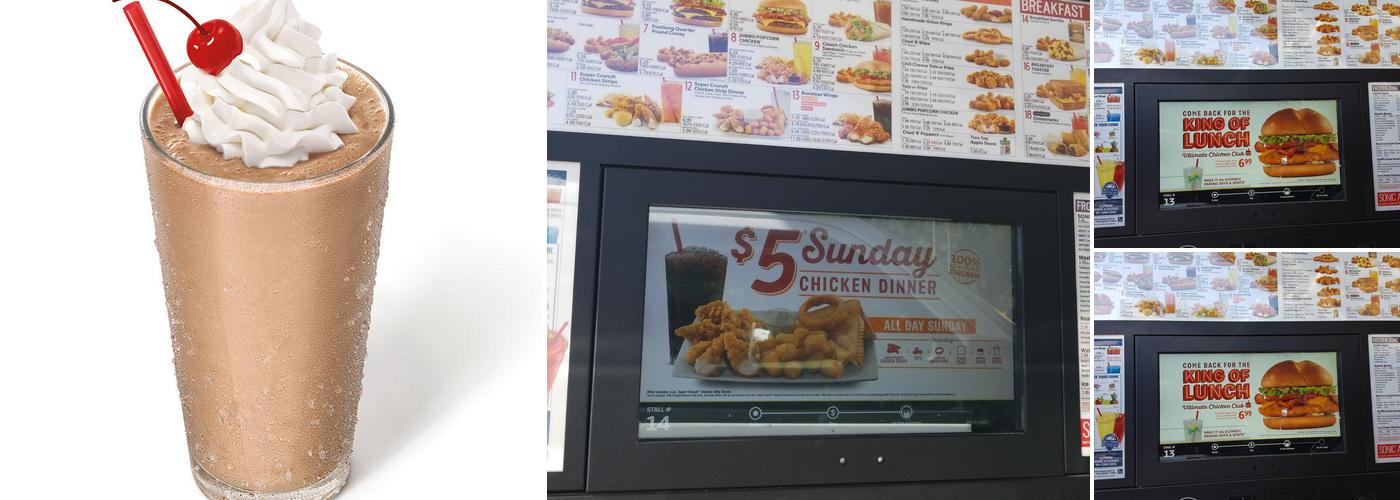 Sonic Drive-In Menu