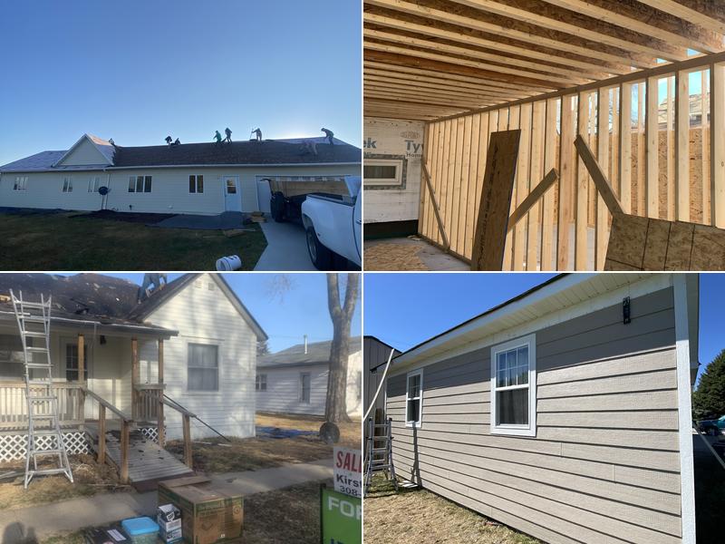 H&A roofing and siding all exterio.