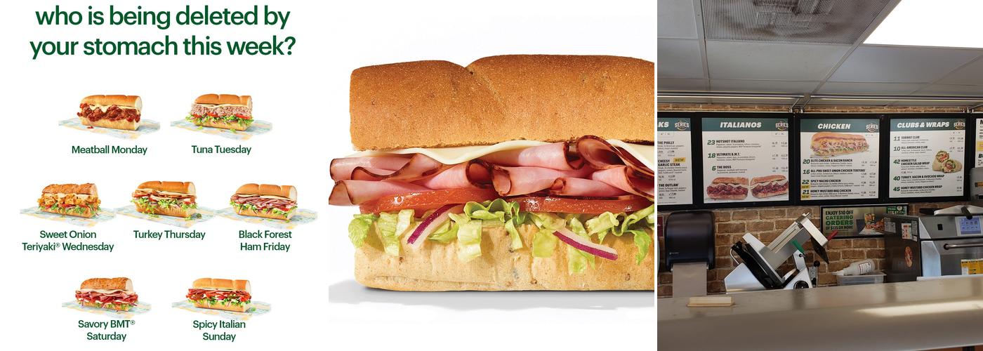 Subway Menu