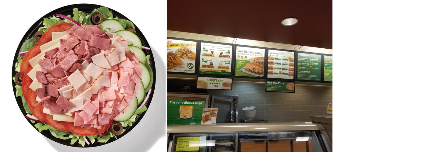 Subway Menu