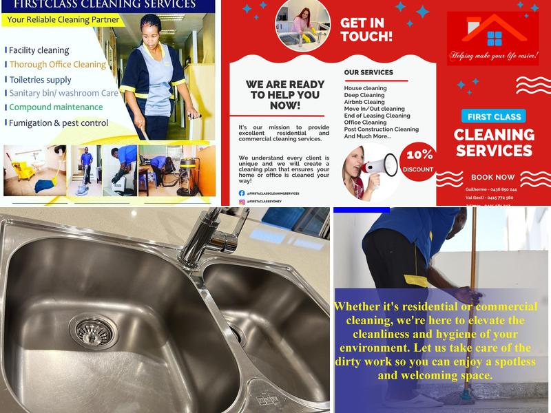 First class cleaning services