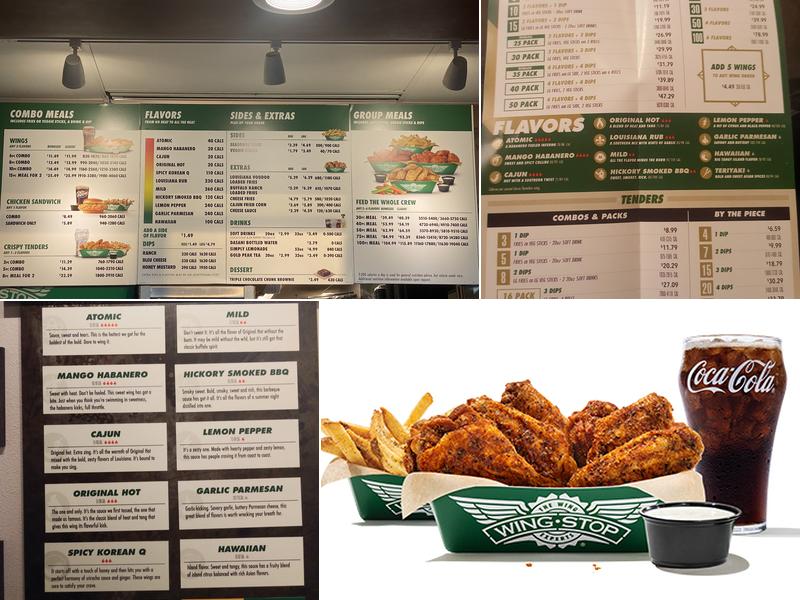 Wingstop Menu