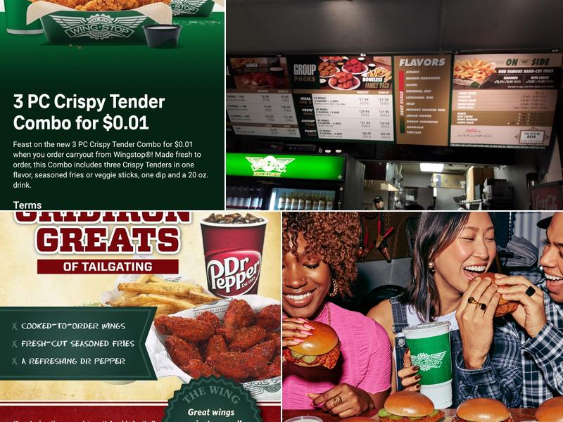 Wingstop Menu