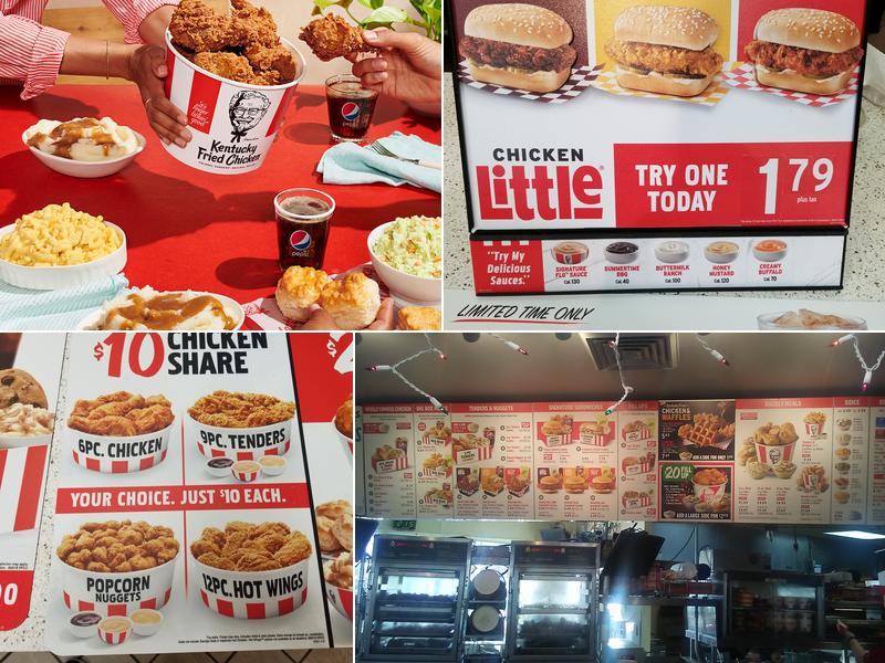 KFC Menu