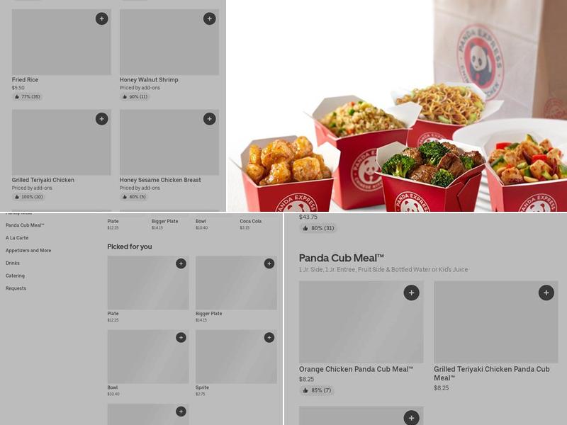 Panda Express Menu