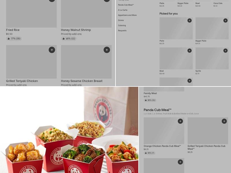 Panda Express Menu