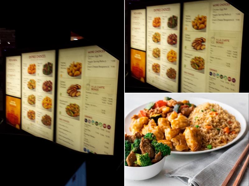 Panda Express Menu