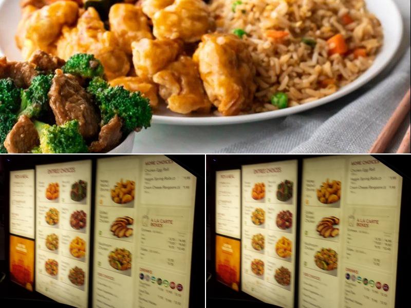 Panda Express Menu
