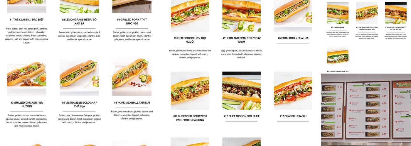 Carrot & Daikon Banh Mi - Century Menu