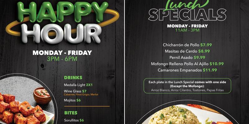 El Cilantrillo Restaurant Menu