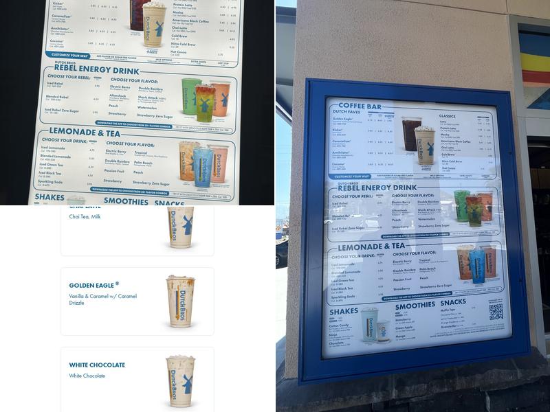 Dutch Bros Coffee Menu