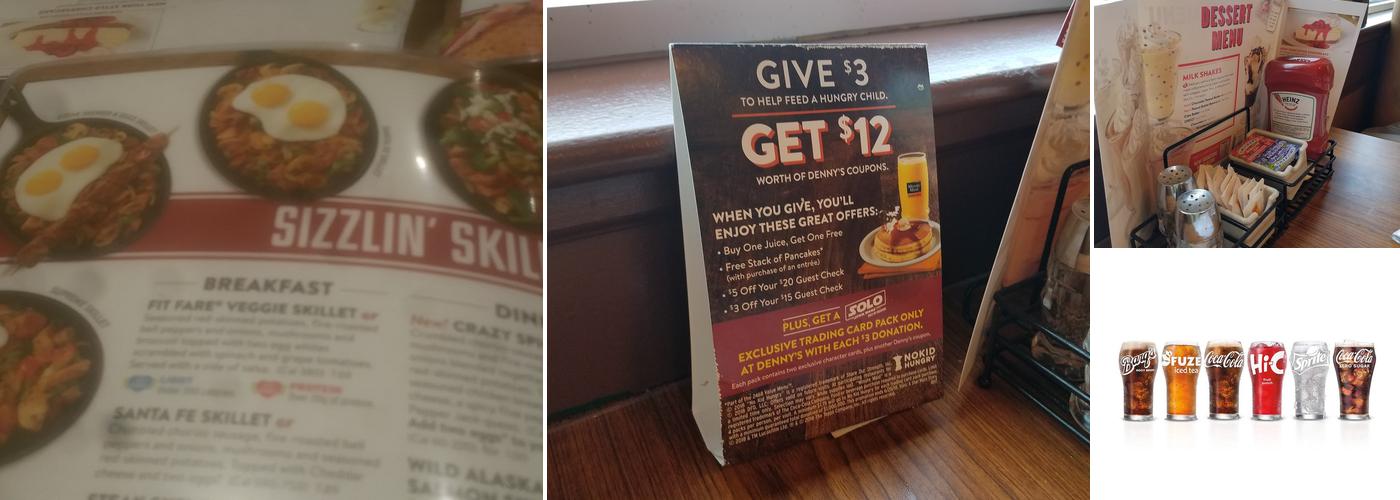 Denny's Menu