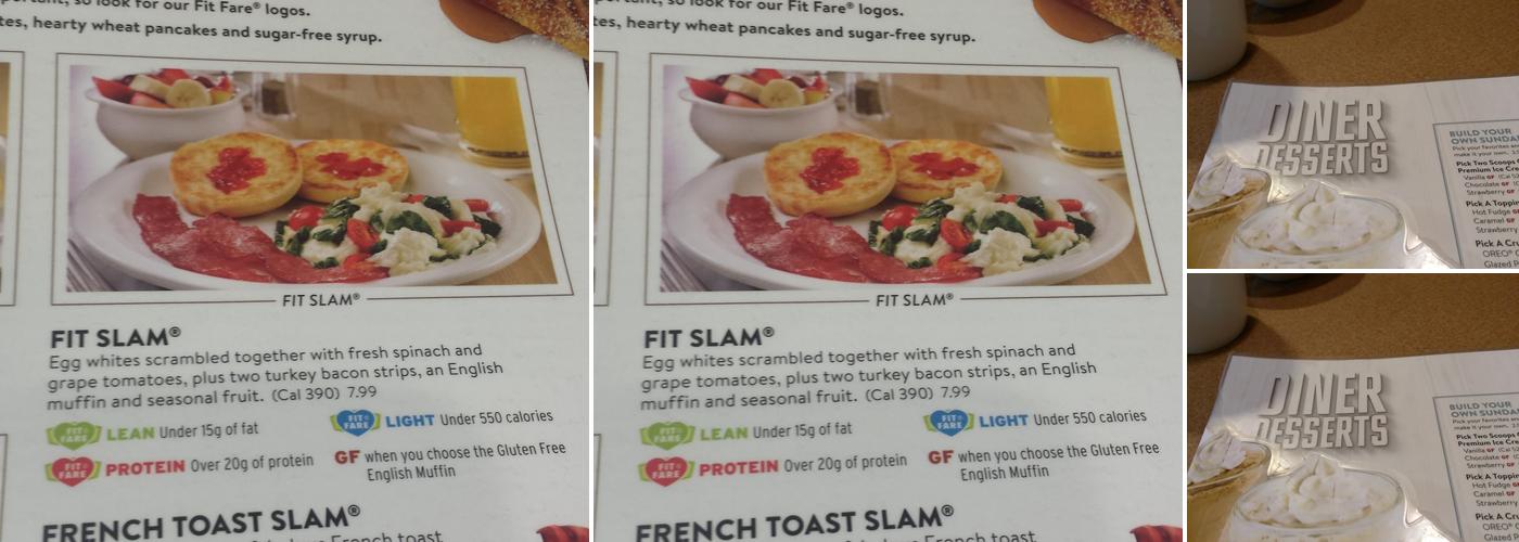 Denny's Menu