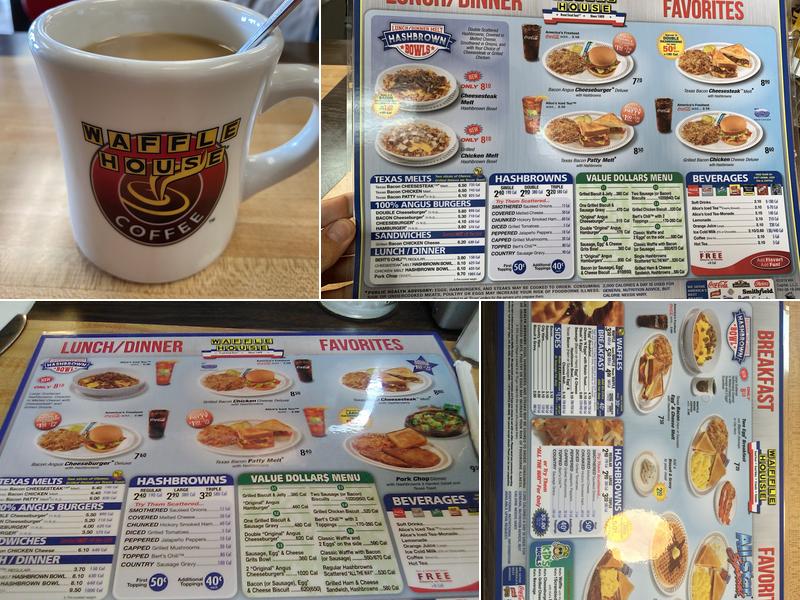 Waffle House Menu