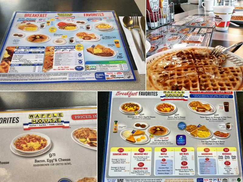 Waffle House Menu