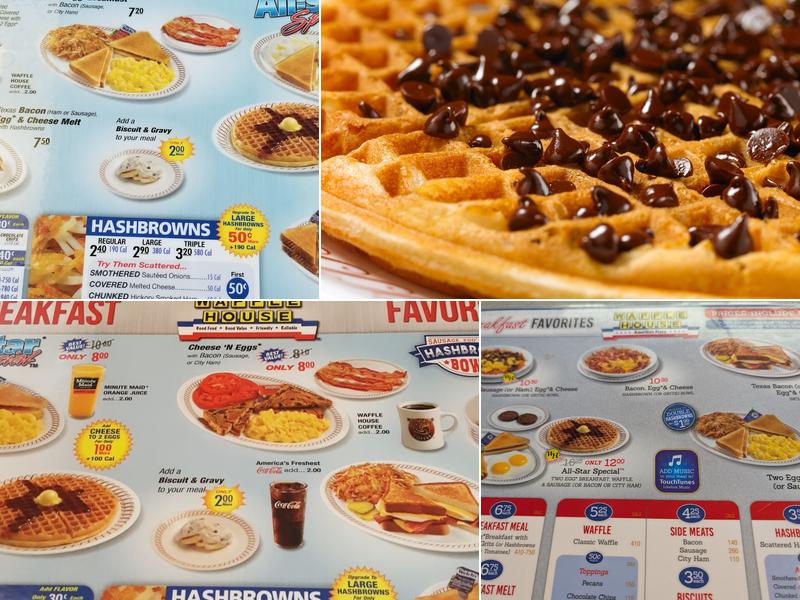Waffle House Menu