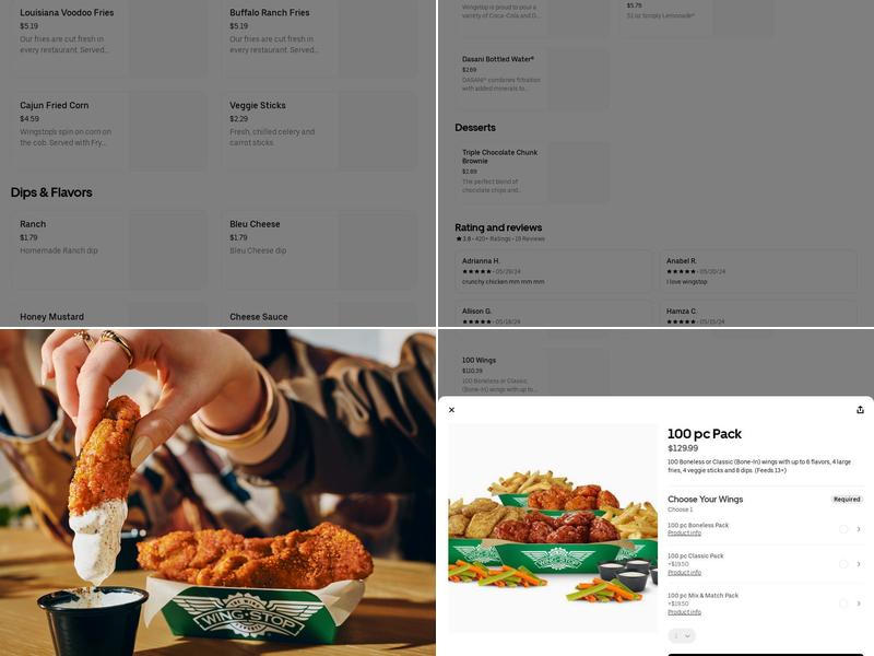 Wingstop Menu