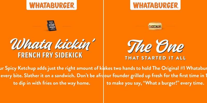 Whataburger Menu