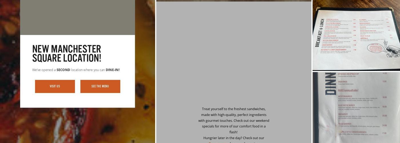 Western Sandwich Company Manchester Square Menu