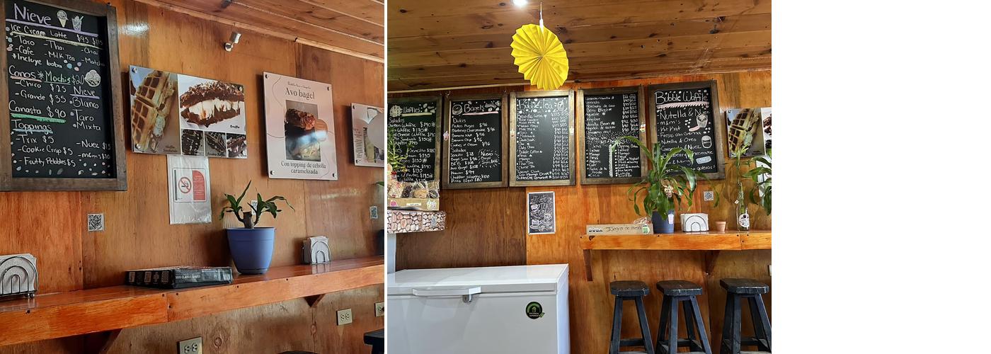 Bubble tea n' bagels Menu