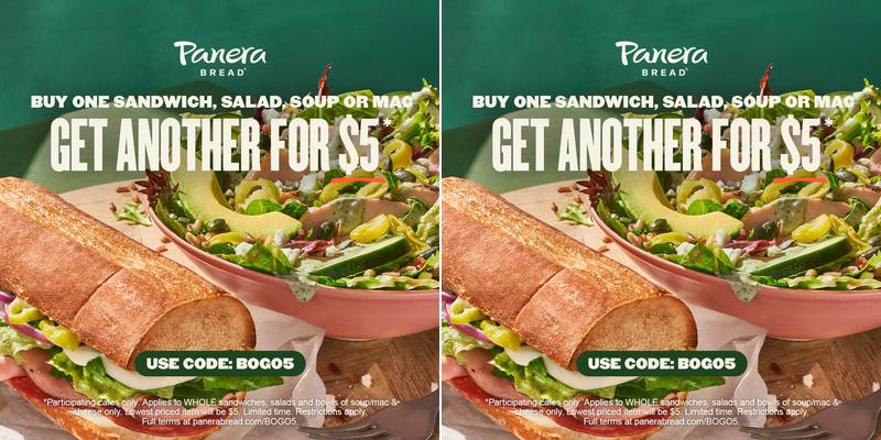 Panera Bread Menu