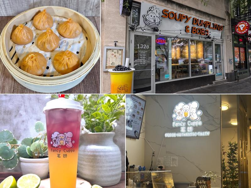 Soupy Dumpling & Fancy Cuppa Bubble tea