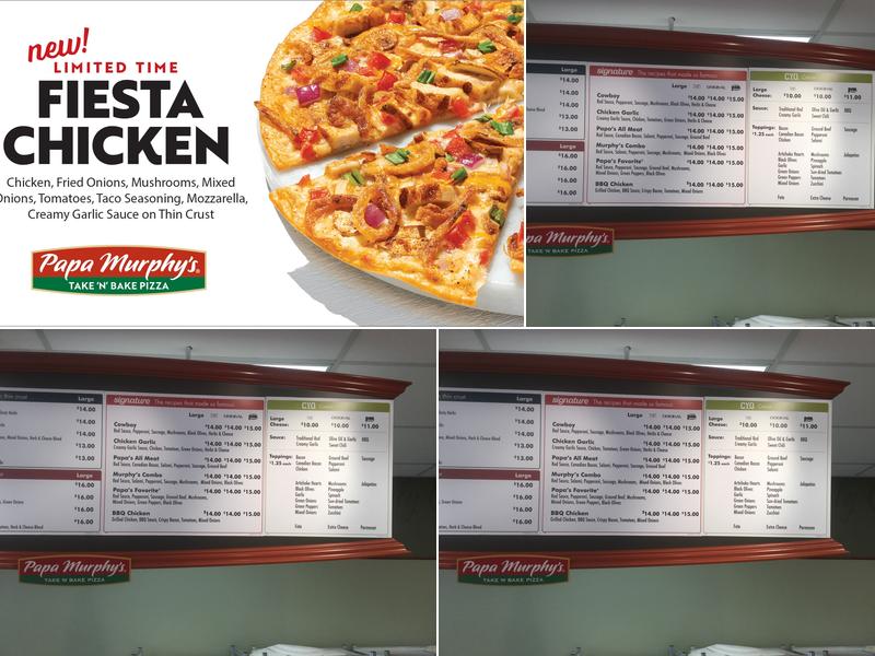 Papa Murphy's | Take 'N' Bake Pizza Menu