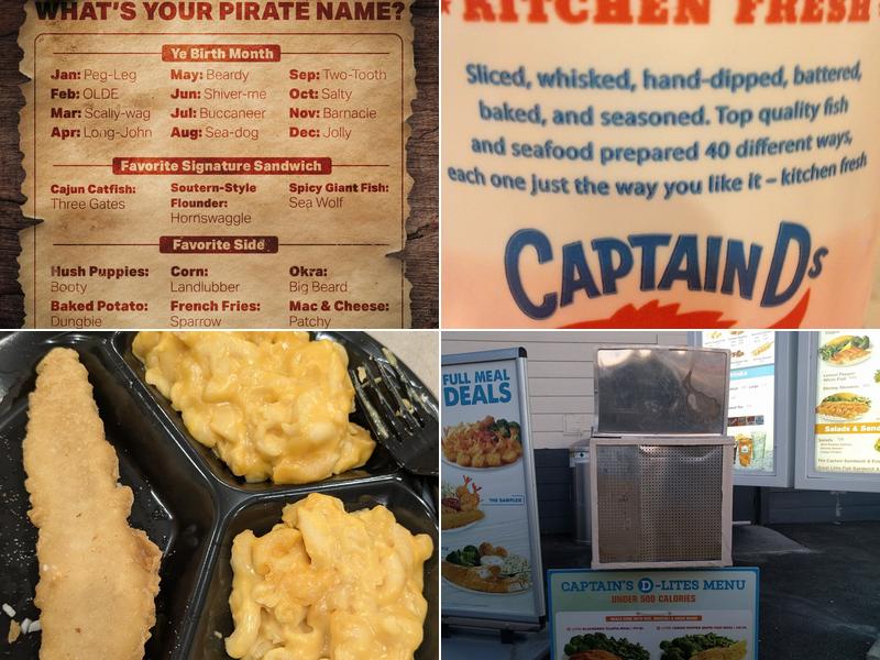 Captain D's Menu
