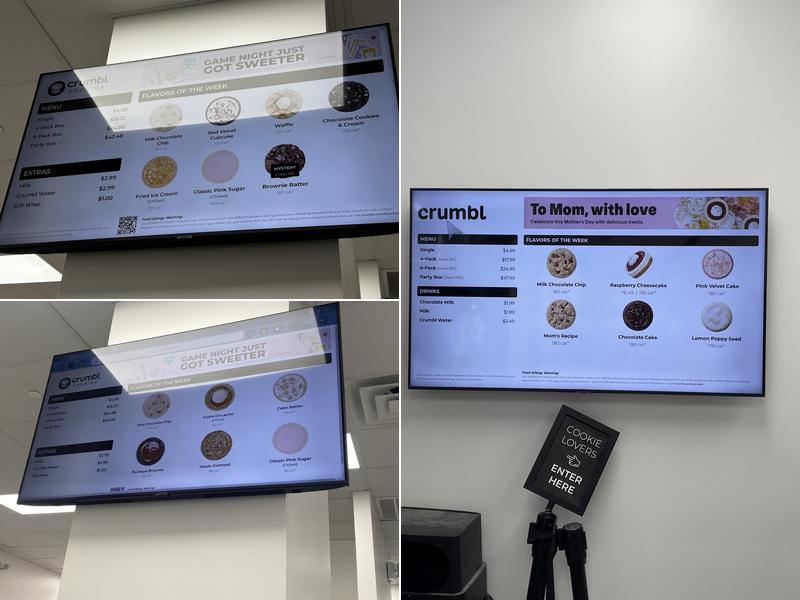 Crumbl - Chelsea Menu