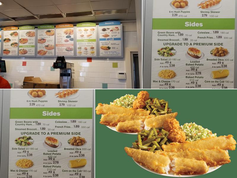 Captain D's Menu