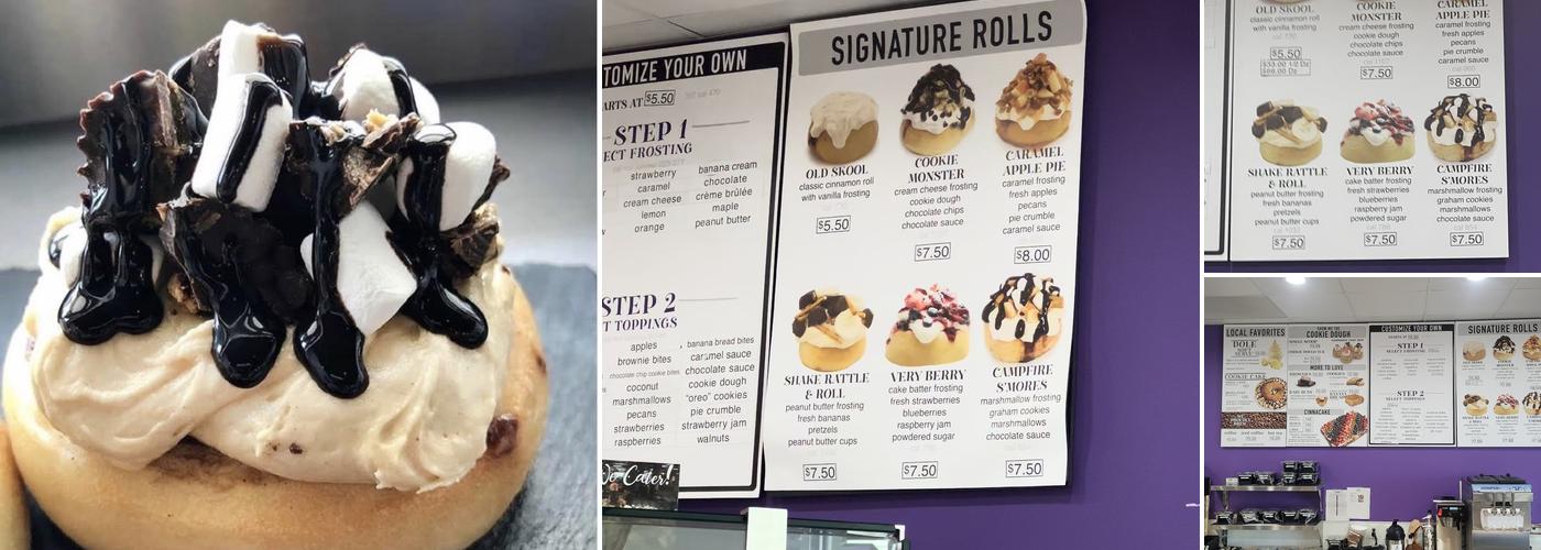 Cinnaholic Menu