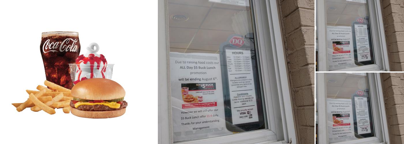 Dairy Queen Menu