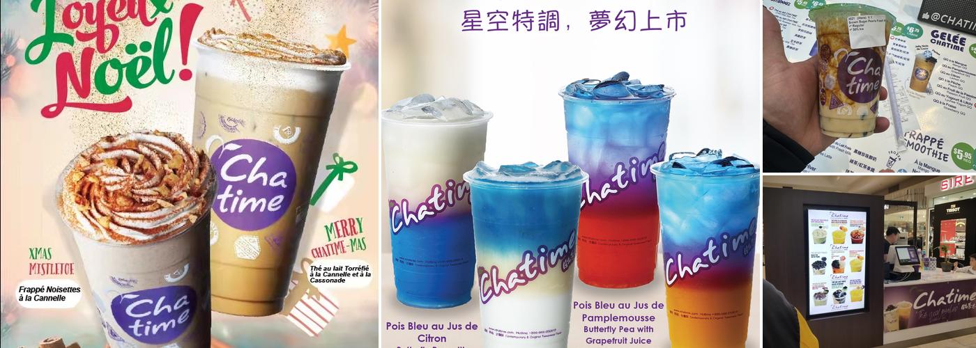 Chatime Quebec Menu