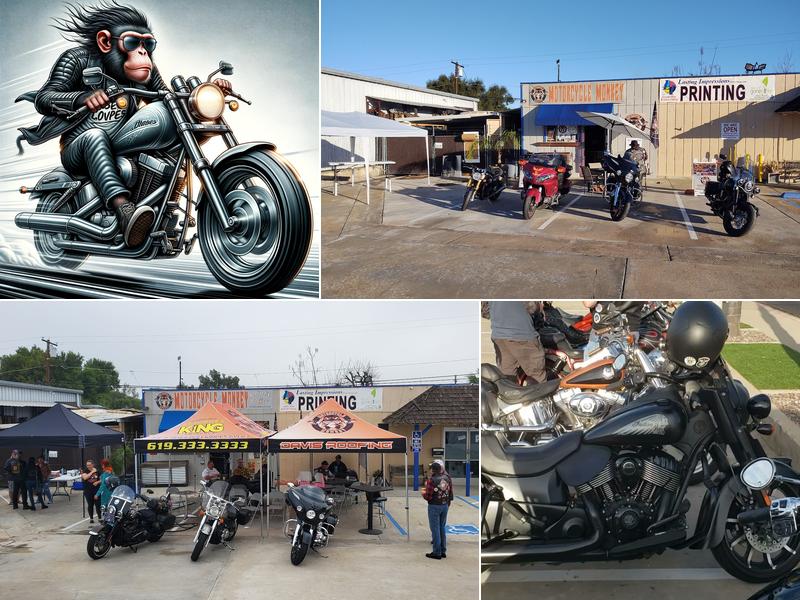 Motorcycle Monkey Shop 10366 Mission Gorge Rd, Santee