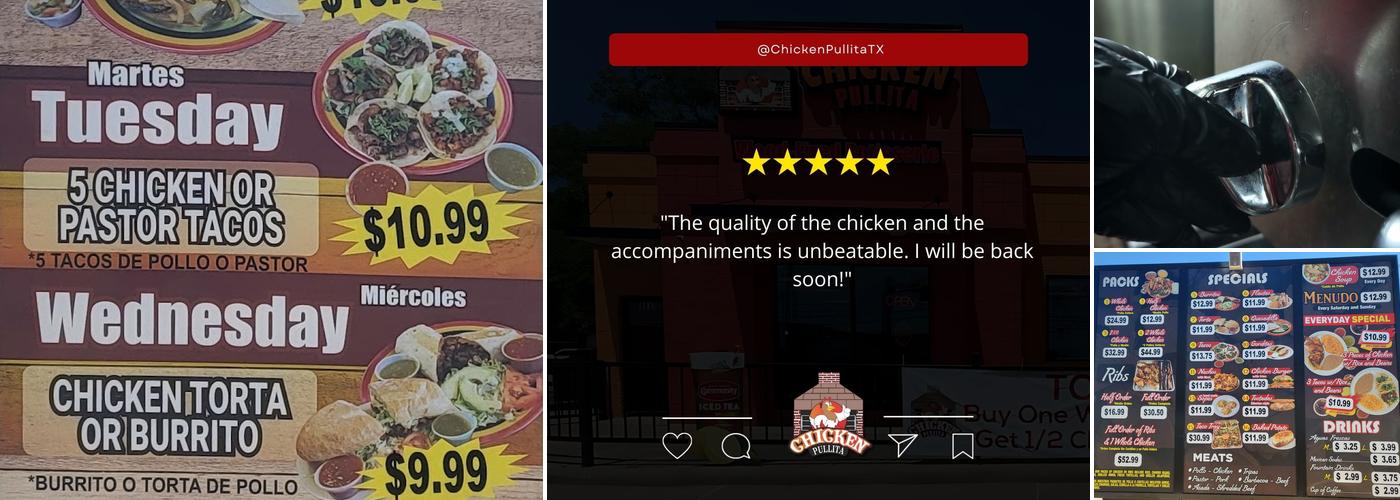 Chicken Pullita Menu