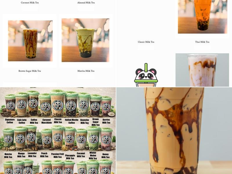 Teas Me Bubble Tea Menu