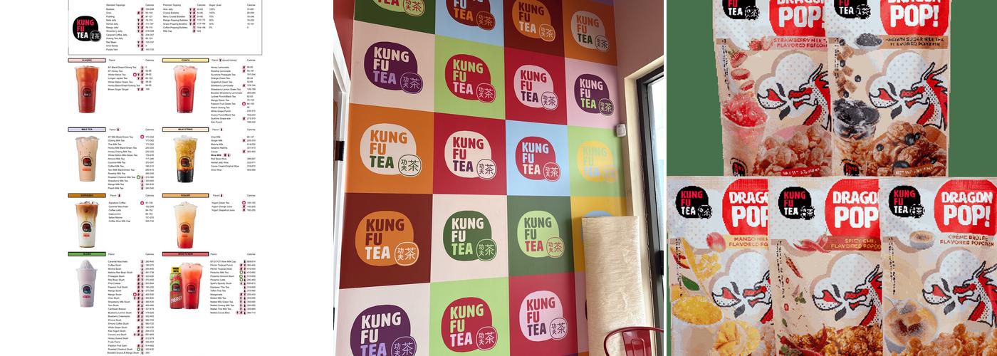 Kung Fu Tea Menu