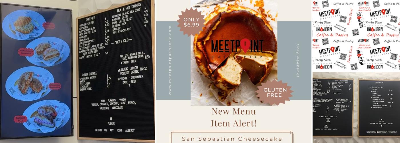Meet Point Patisserie Menu