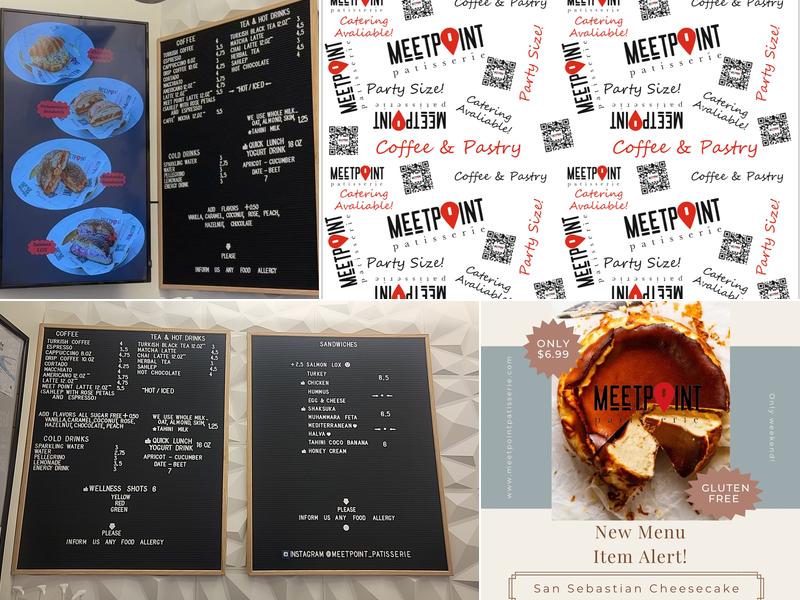 Meet Point Patisserie Menu