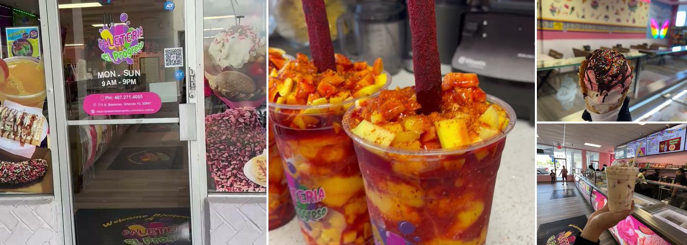 Paleteria El Progreso Menu