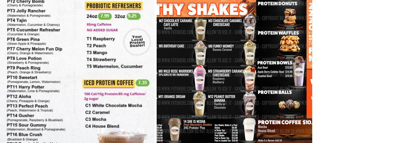 Protein Hub Menu